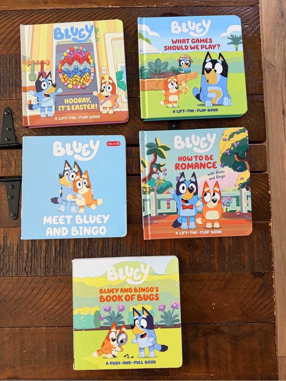 Bluey Board Book Lot of 5